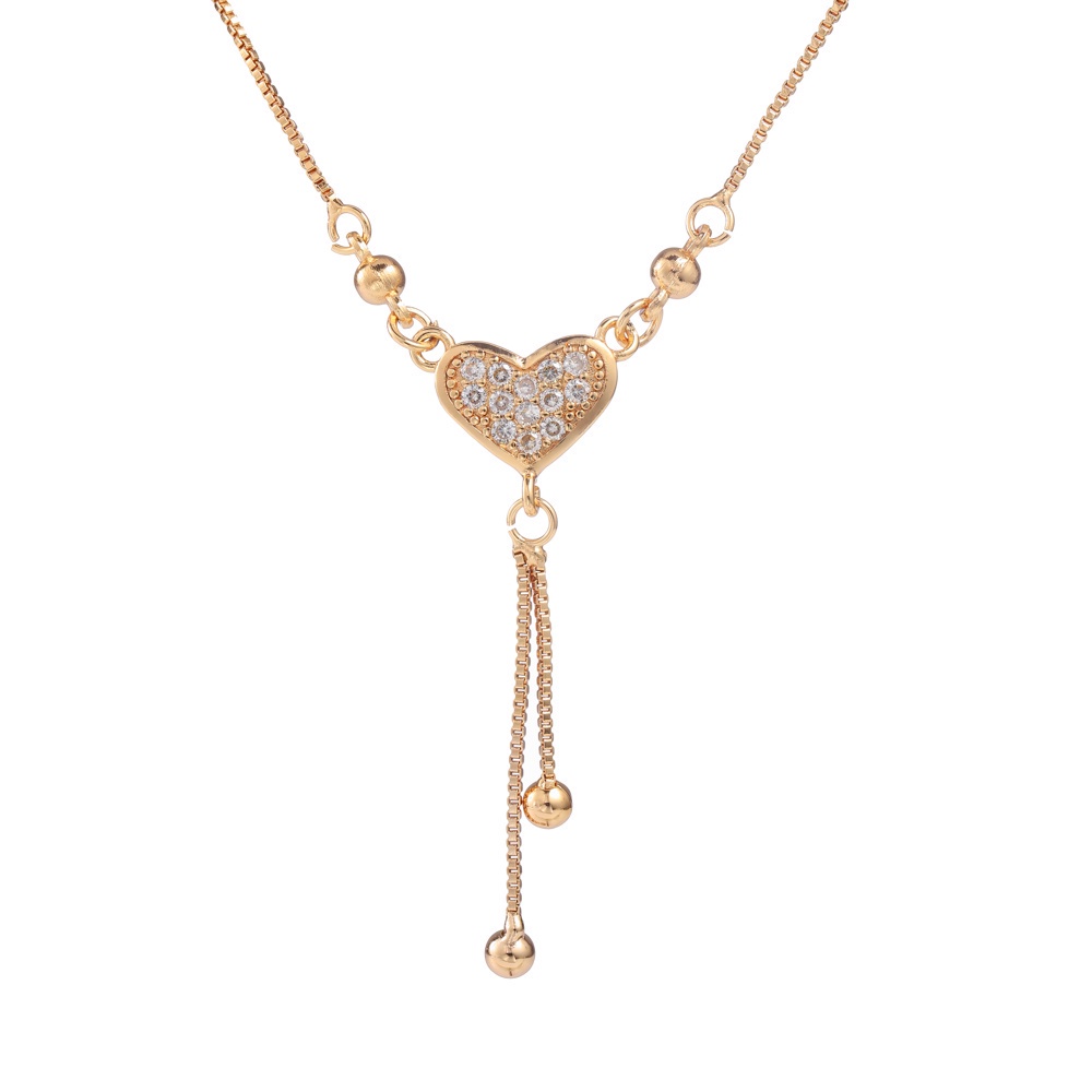 ✅✨COD Kalung Titanium Anti Karat Fashion Korea Kalung Rantai Stainless Steel Aksoseris Wanita Murah D013