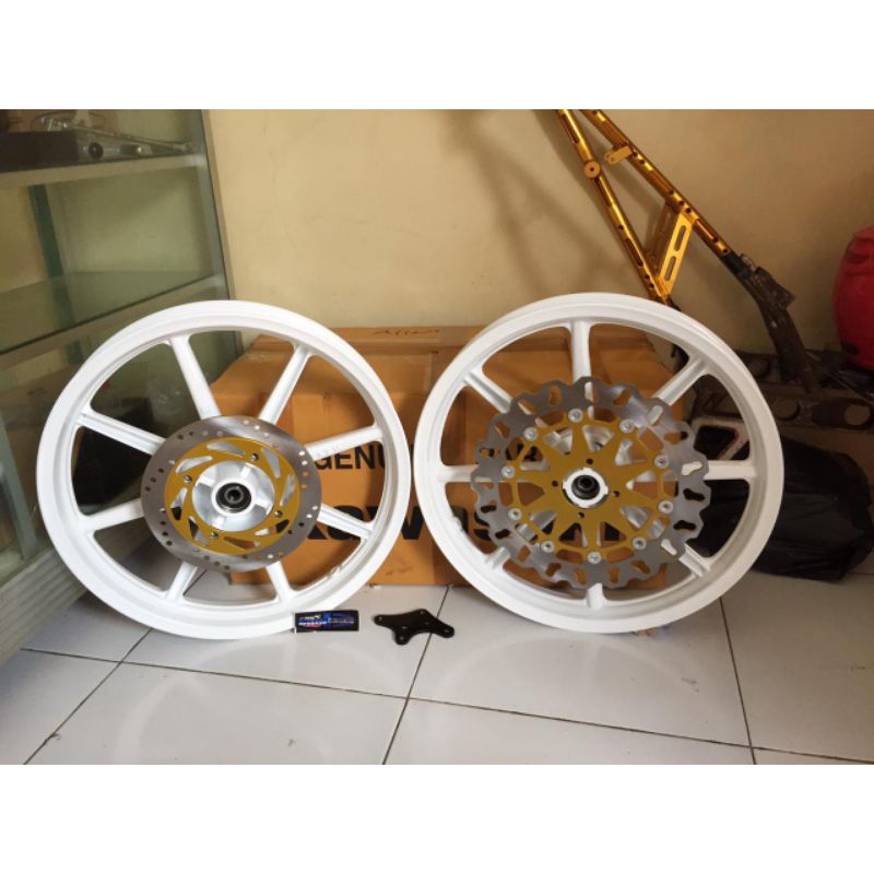 velg Vrossi new sprint dragon UK 185/215 ring 17 ninja 150 R SS RR ZX