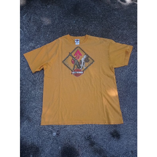 kaos Second harley Davidson