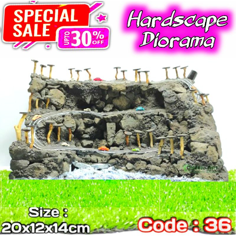 Code.36 - Special Hardscape Air Terjun Untuk Aquascape