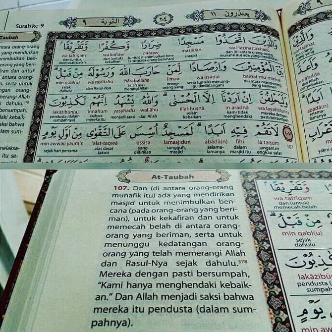 Alquran Al Mumayyaz Besar (A4) Terjemahan Per Kata Tajwid Berwarna