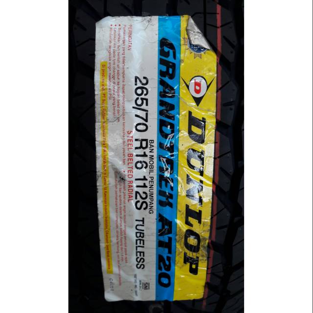 Ban Dunlop 265/70 R16 AT20