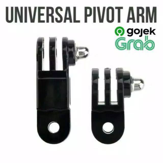 Medan Universal Pivot Arm Sambungan Helmet Mount Mounting Xiaomi Yi Xiaomi Yi 2 4K GoPro Sjcam Bpro