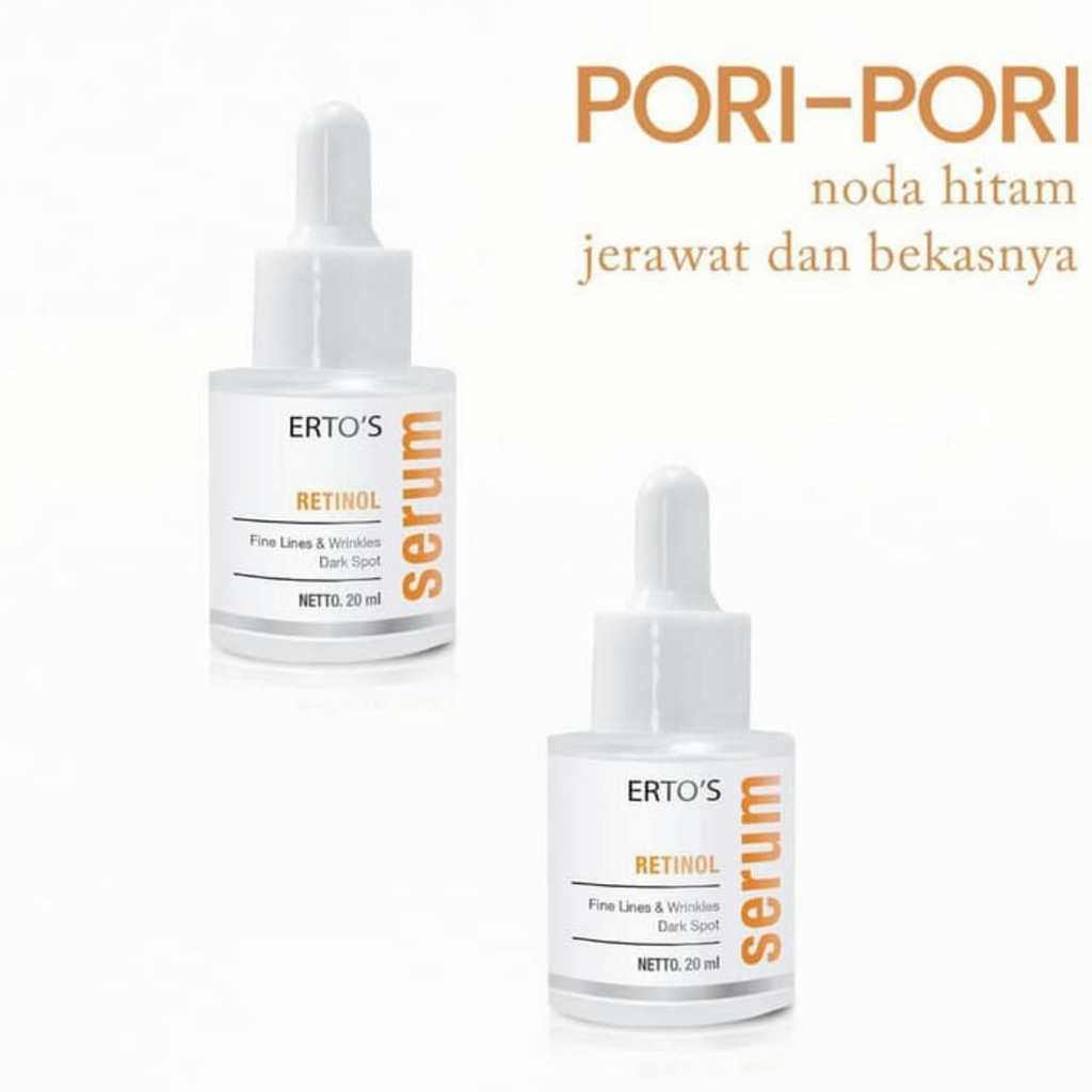 [ORI] SERUM RETINOL Menghilangkan Flek Hitam dan Wajah Kusam dengan ANTI AGING &amp; ANTI OKSIDAN