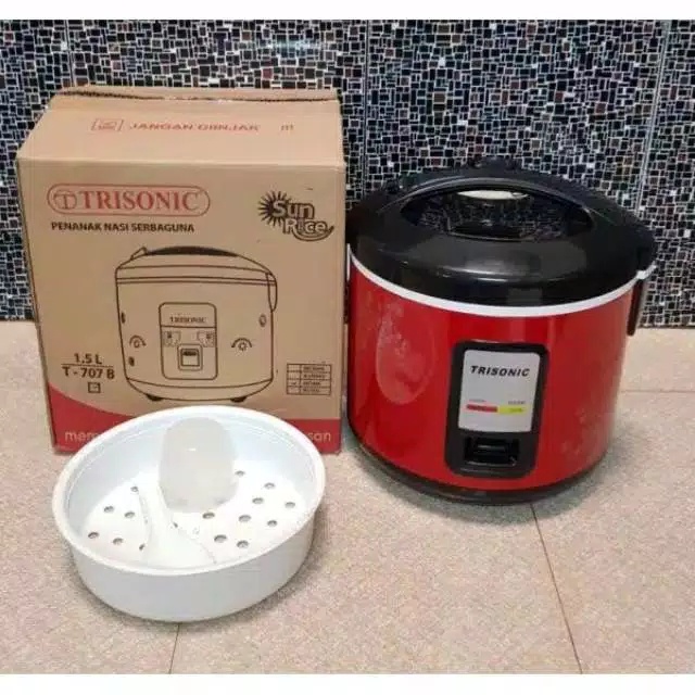 MAGIC COM Rice Cooker Trisonic T707A UKURAN 1.8 KUALITAS MANTAP