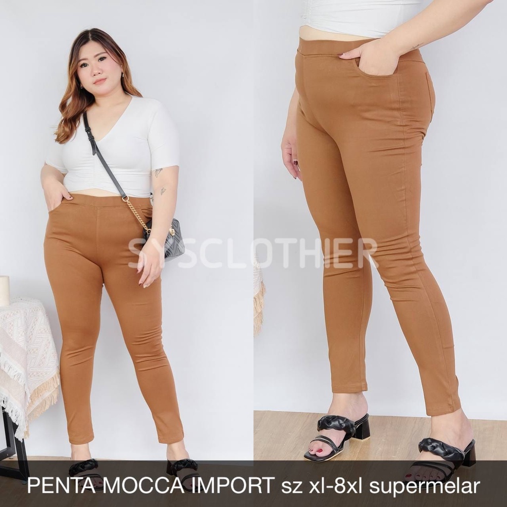 CELANA WANITA PENTA PLAIN 4 WARNA