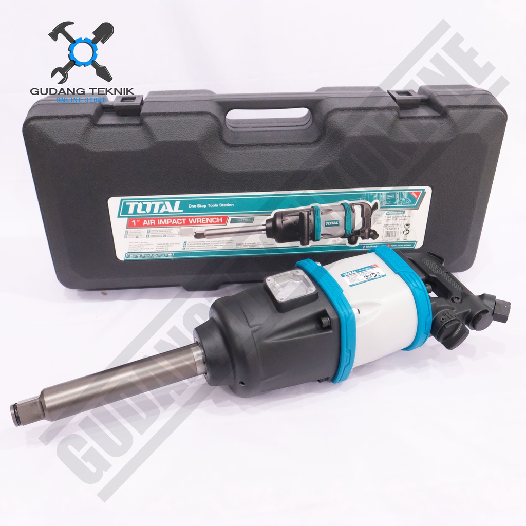 Air Impact Wrench 1&quot; TOTAL TAT40111 / Alat Buka Pasang Baut ANGIN 1 Inch TAT 40111 TOTAL