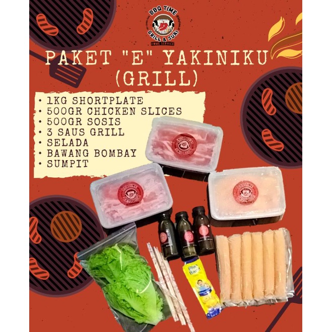 

Paket "E" Yakiniku (Grill)