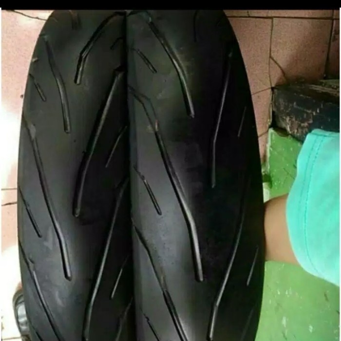 sepasang ban IRC Exato 110/70 dan 130/70 RING 17,,-copotan dari