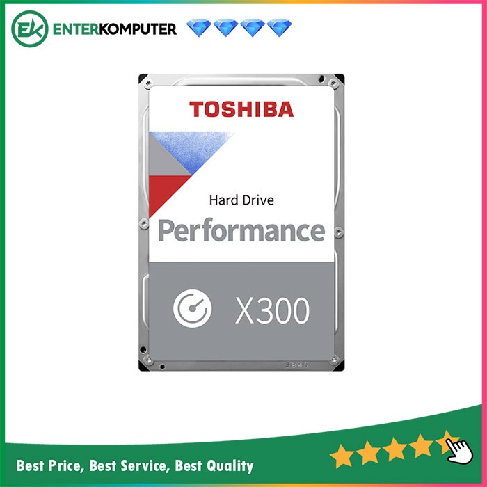 Toshiba 10TB SATA3 256MB 7200RPM - X300 Series / HDD 10TB