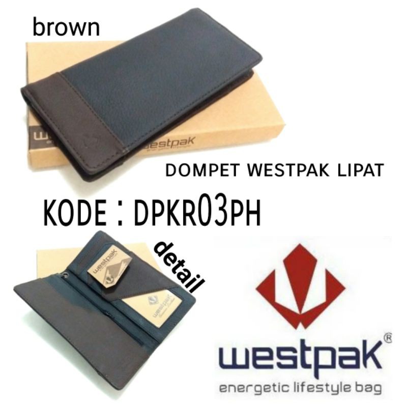 DOMPET PRIA LIPAT WESTPAK DPKR03PH MURAH AWET