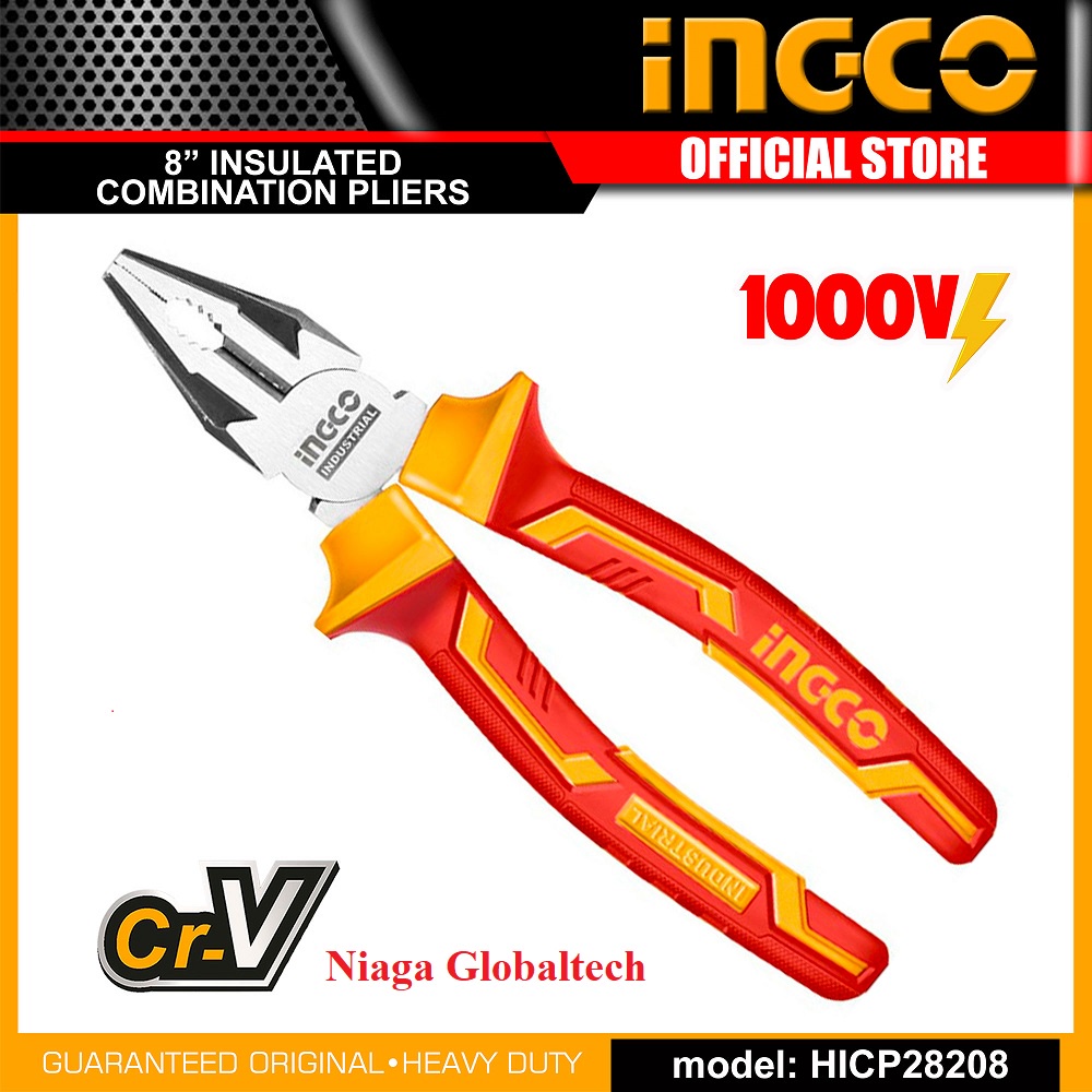 INGCO HICP28208 TANG KOMBINASI LISTRIK TANG LISTRIK KOMBINASI 8IN