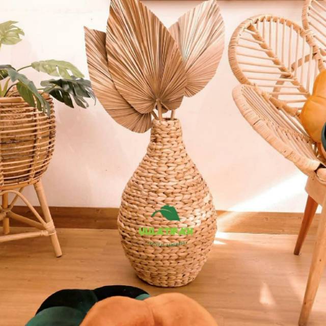 Pot encenggondok / vas guci encenggondok / pot dekorasi / pot bunga kering / pot gentong guci / prop