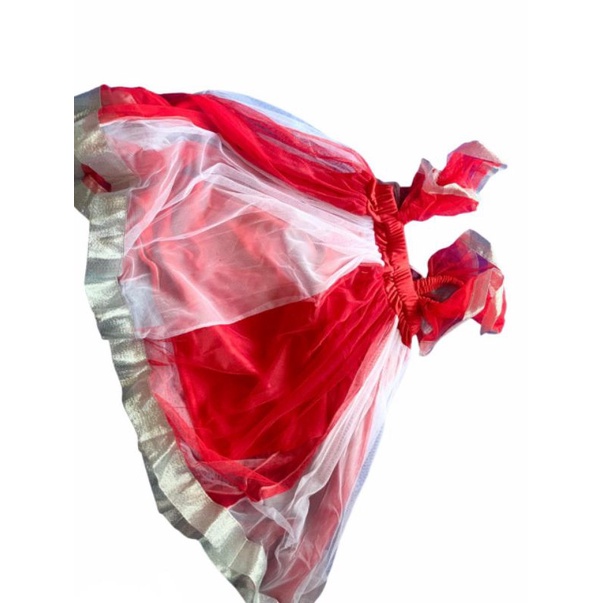 Dress anak batita merah putih