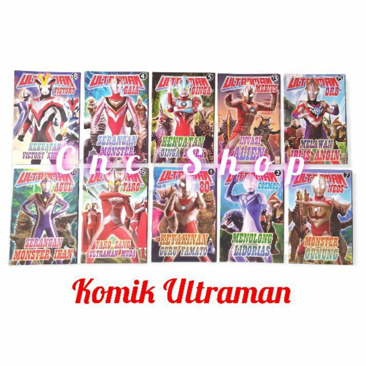 Komik Ultraman Buku Bacaan Anak Berwarna Murah