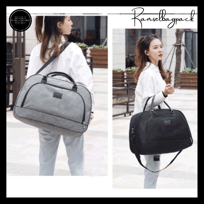 Tas Pakaian Mudik Pulang Kampung Travel Bag Jumbo Model Baru Kekinian Termurah Bagus Besar Import Lokal Original Fashion Stylish Bahu Jinjing  Perempuan Pria Wanita Cewek Cowok