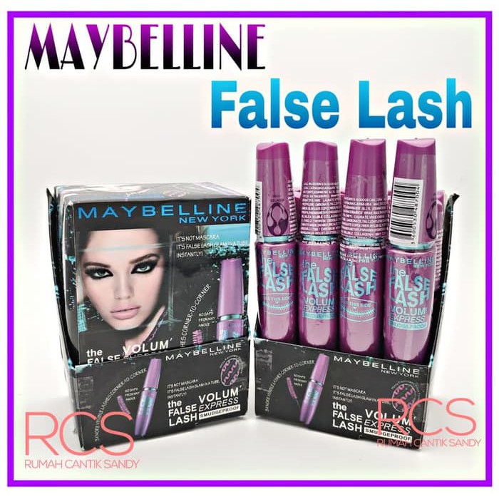 Jual Mascara MAYBELLINE Maskara Maybeline THE FALSIES Volum