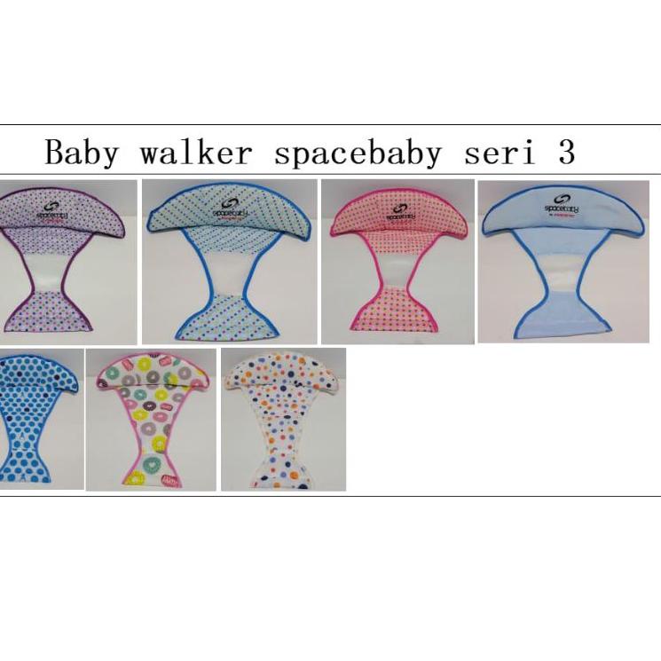 First Hand JOK BABY WALKER SPACEBABY SERI 3.kancing depan 3.kancing belakang 7.