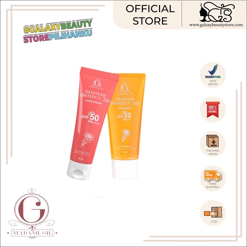 MADAME GIE MADAME PROTECT ME SUNSCREEN / SUNSCREEN MADAM GIE / SUNCREEN SPF 30 / SUNSCREEN SPF 50