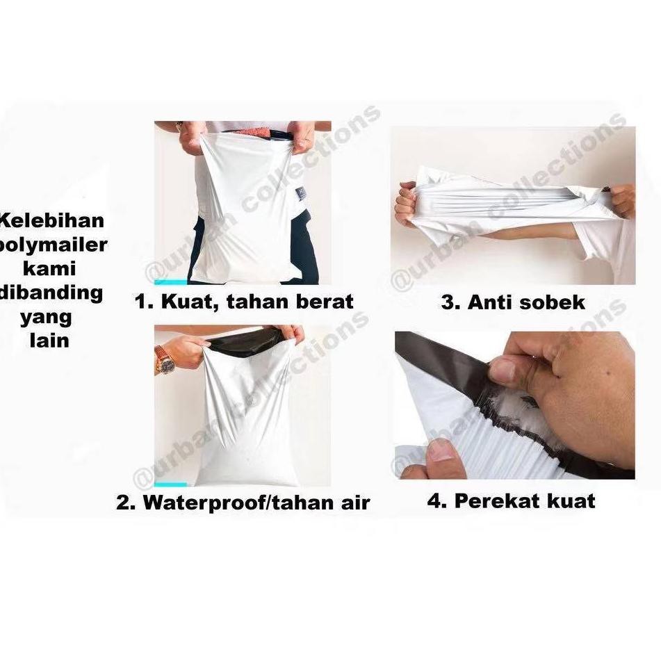 

↓zl TERMURAH polymailer import TEBAL packing bag plastik online shop olshop amplop plastik poly mail