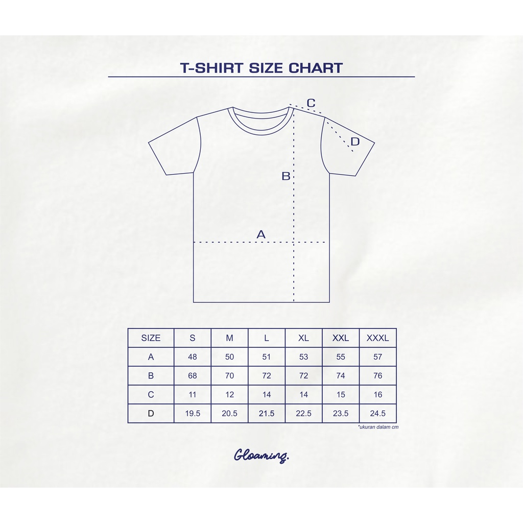 Gloaming Kaos Polos Unfinish Original Raw Abu Misty Original Cotton Combed 30S