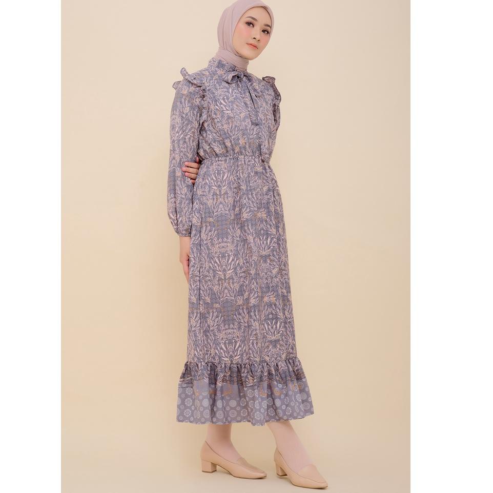 Modern.. BIA X Cut Meyriska - Pahat Charcoal Dress Islamic Journey In Istanbul