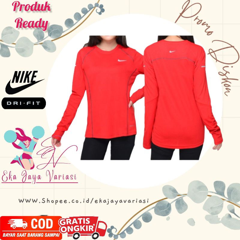 Baju senam fitnes lari gym renang olahraga "WANITA"/ladies Nkld Nike(NK) Original premium kaos wanit