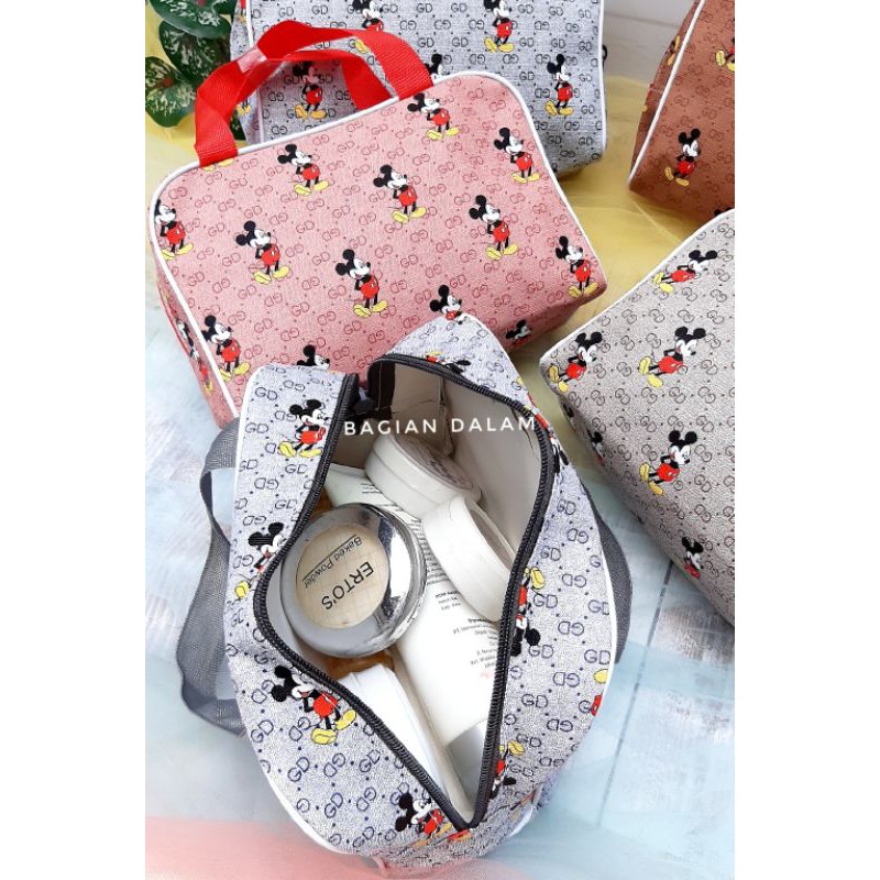 POUCH KOSMETIK  KARAKTER TALI TENTENG