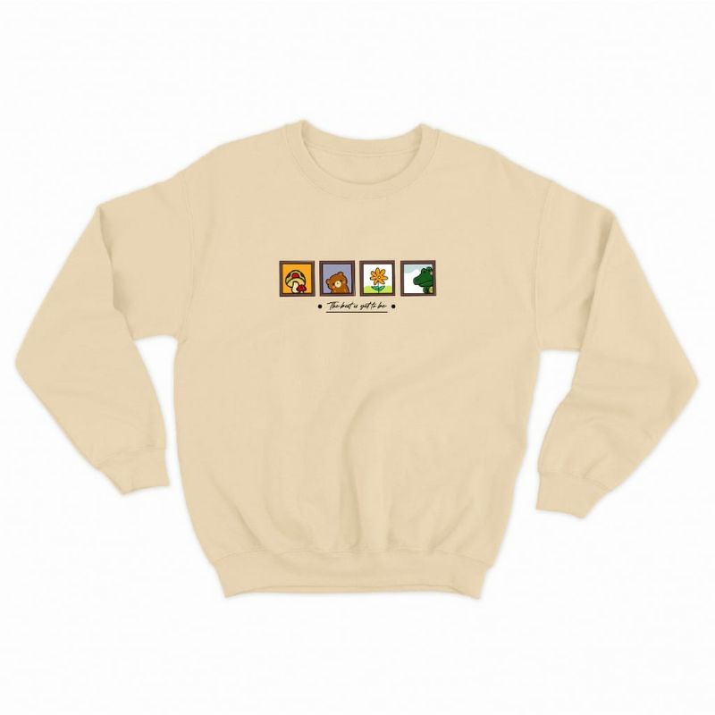 Sweater crewneck unisex (Enjoy the best)