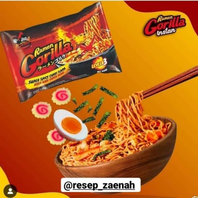 

Mie Ramen Gorilla