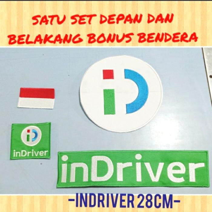 Patch / Emblem / Emblem Bordir Indriver Warna Hijau