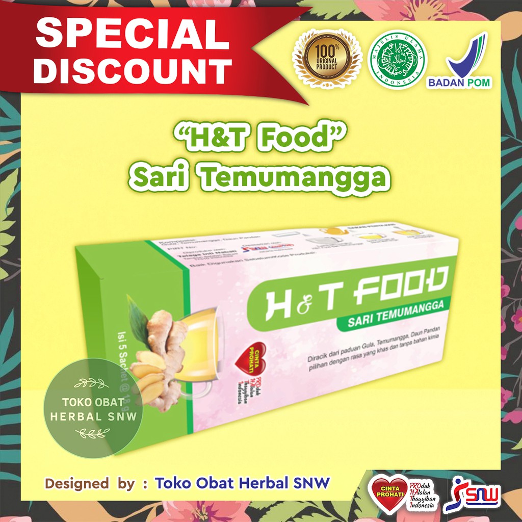 

Sari Temumangga H&T FOOD @5sachet | Mengurangi Nyeri Haid, Membersihkan Nifas, Memperbaiki Rahim