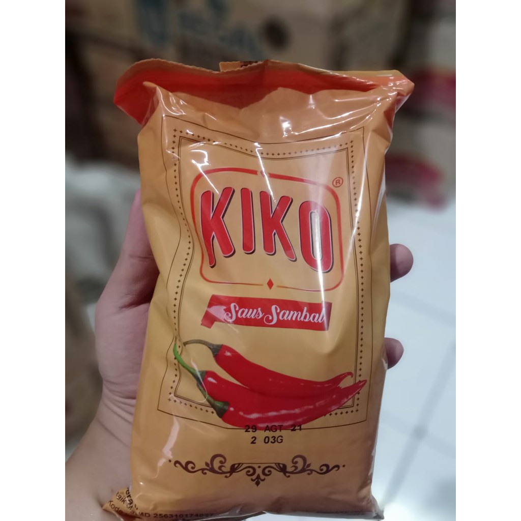 

Kiko Saus Cabe dan Tomat Bantal 1kg