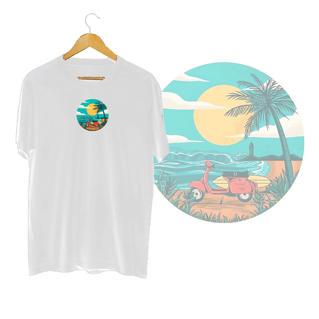 KAOS OVERSIZE BEACH TSHIRT