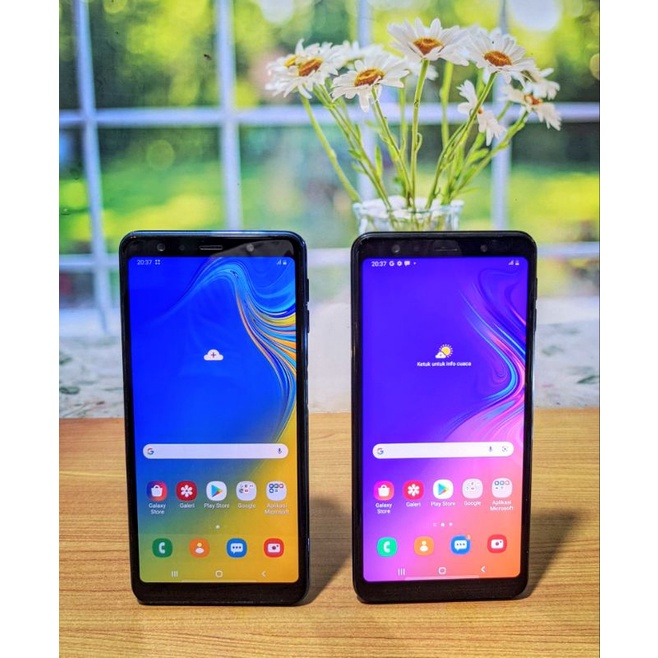 Samsung A7 2018 Dual Ram 6/128gb Ex Resmi Indonesia