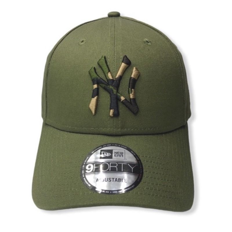 Topi New Era Cap Yankees New York Camo Infill Green