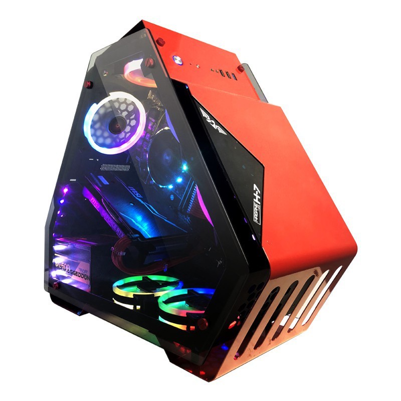 Casing Armaggeddon HAGANE H7 m-ATX - Case PC Armagedon HAGANE H-7 mATX