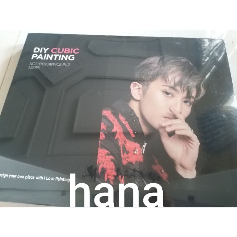 [booked] Cubic painting nct 2020 cube sealed mark photocard
