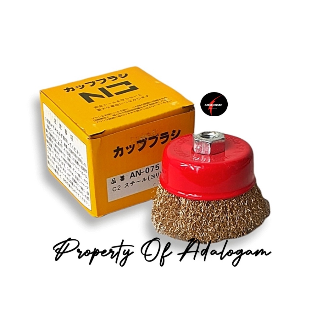 Cup Brush - Sikat mangkok - Sikat Kawat 3&quot;