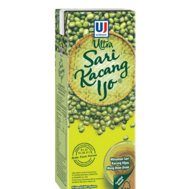 

UJ sari kacang hijau 200 ml / 150 ml(kemasan baru)