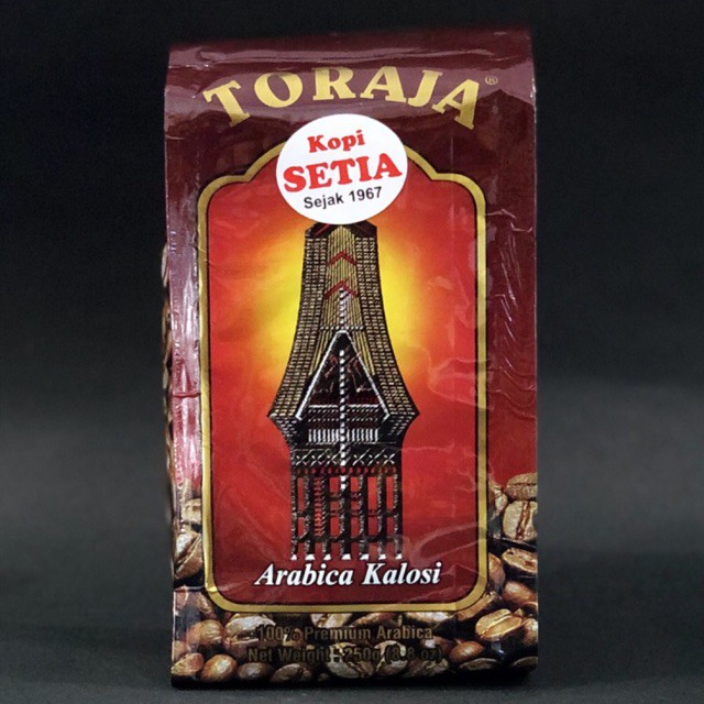 

KOPI SETIA TORAJA ARABICA KALOSI PREMIUM 250gr