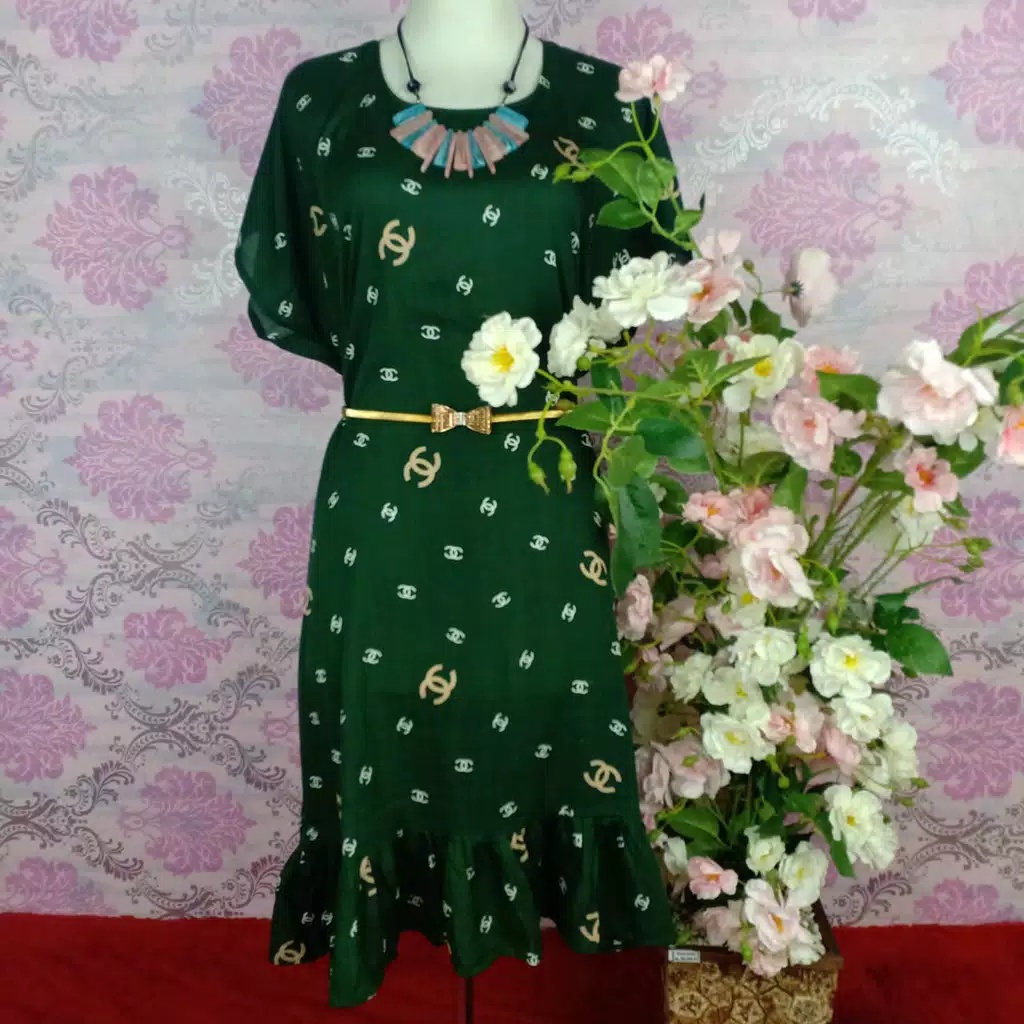 Daster viral /Daster ruffle serba Murah/Dress ruffle/ Daster Motif Grosiran Random 5