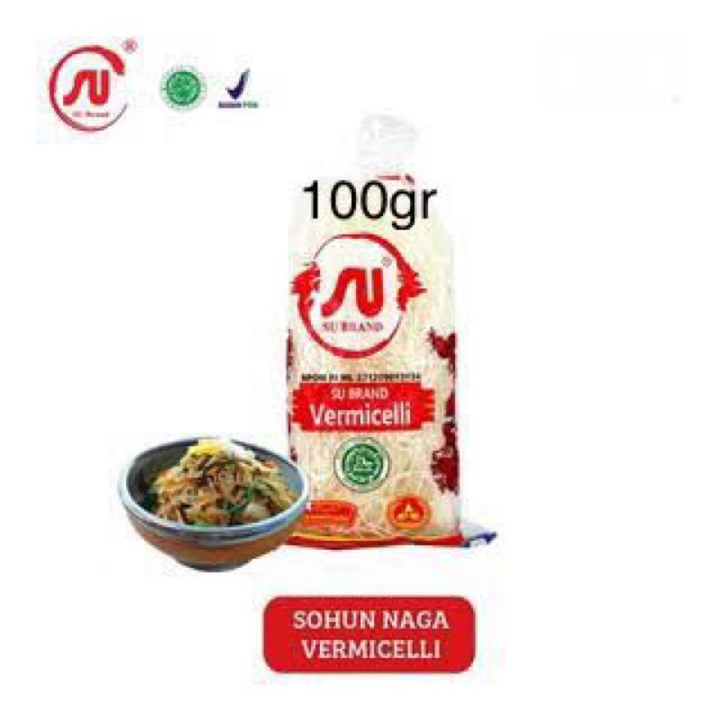 

Su Brand Vermicelli / Soun Naga / Sohun Naga 100gr