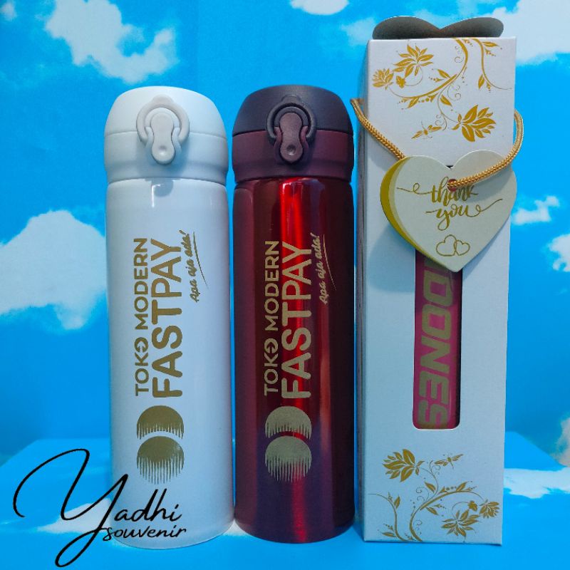 Souvenir Tumbler Niagara Kemas Box Motif + Sablon