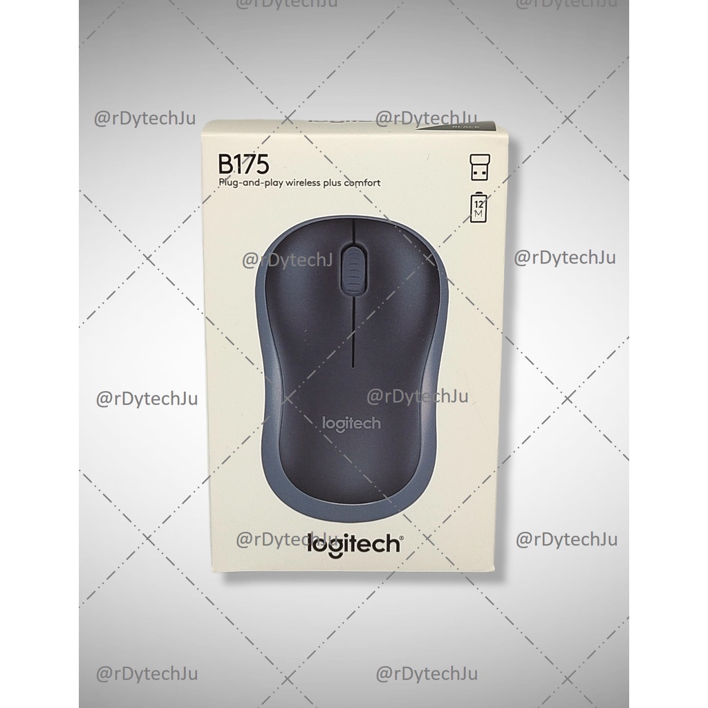 Logitech B175 Wireless Mouse Original 100%