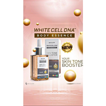 White Cell DNA Body Essence MS GLOW / Body Serum Essence DNA Ms glow