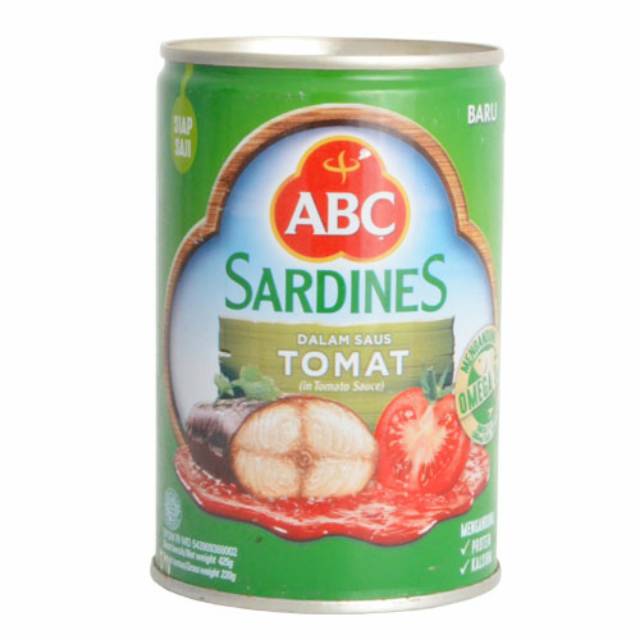 

Sarden ABC Sardines Cabai Tomat 425 Gram Murah Enak Bergizi