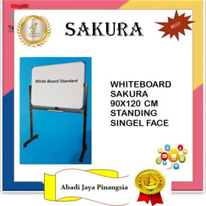 

SAKURA 90X120CM WHITEBOARD STANDING