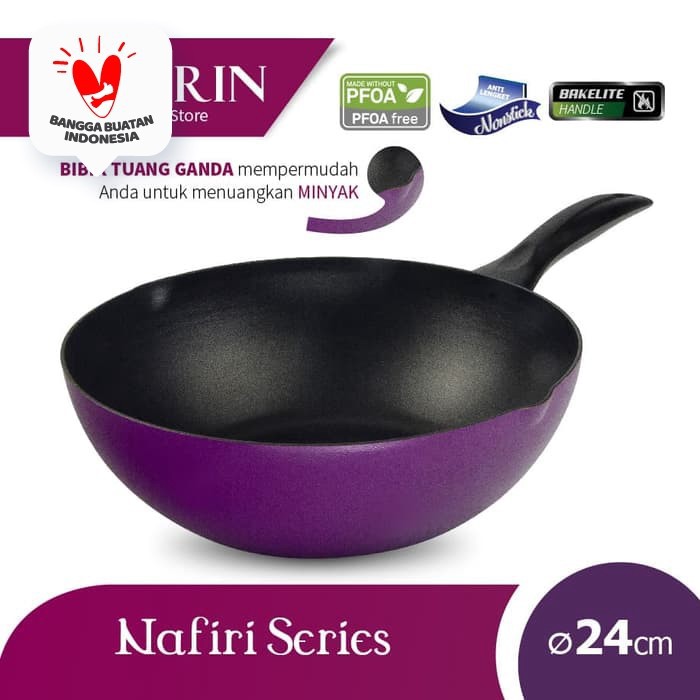 Kirin Frypan Deep Nafiri 24cm | Nafiri Series