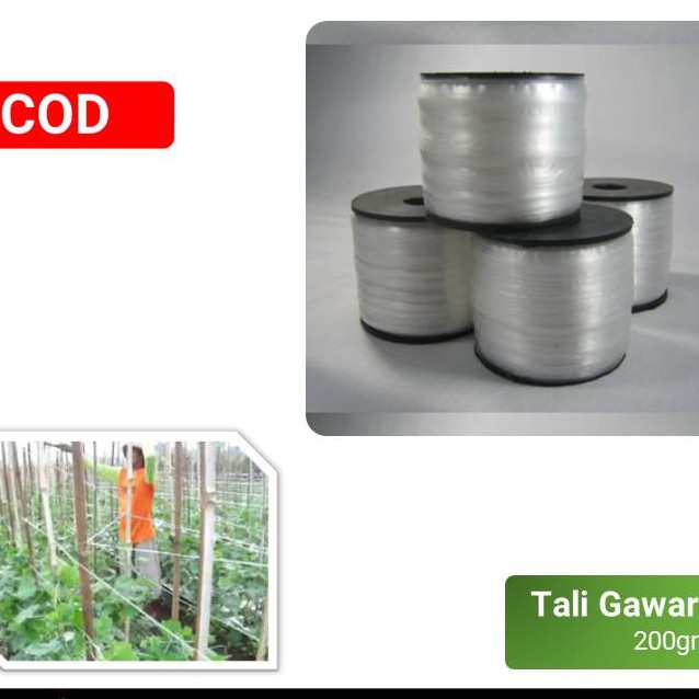 Tali Gawar Salaran Srempang Lanjaran Timun Tanaman Untuk Pertanian